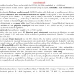 28. září 2014 - ohlášky