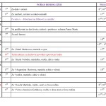 2. listopadu 2014 - pořad bohoslužeb