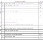 7. prosince 2014 - pořad bohoslužeb