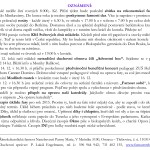 7. prosince 2014 - ohlášky