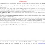 28. prosince 2014 - ohlášky