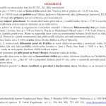 26. dubna 2015 - ohlášky