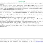 14. června 2015 - ohlášky