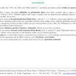 19. července 2015 - ohlášky