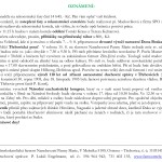 2. srpna 2015 - ohlášky